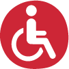 Pictos accessibilité pour handicap moteur